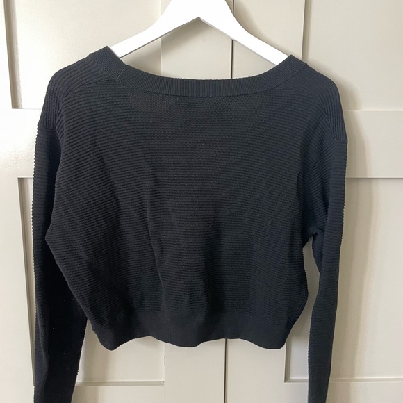 Black button up cardigan - Picture 3 of 3